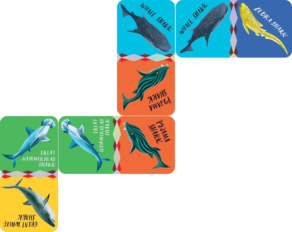 eeBoo: Giant Shiny Shark Dominoes