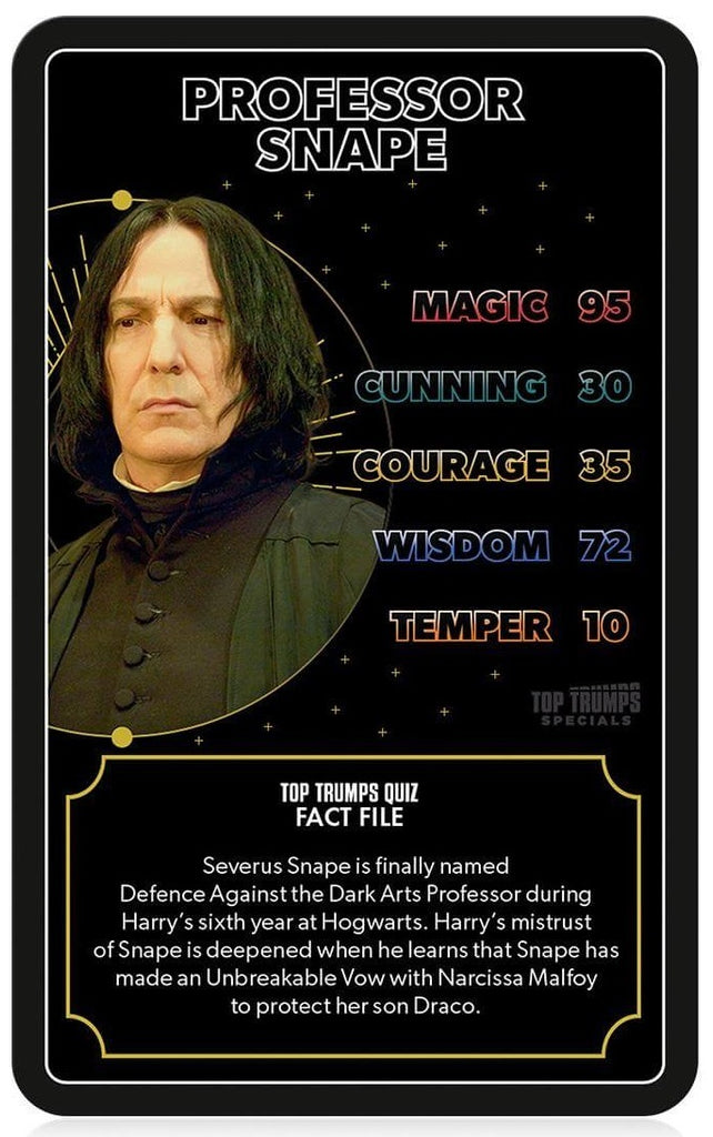 Top Trumps: Harry Potter - Heroes of Hogwarts