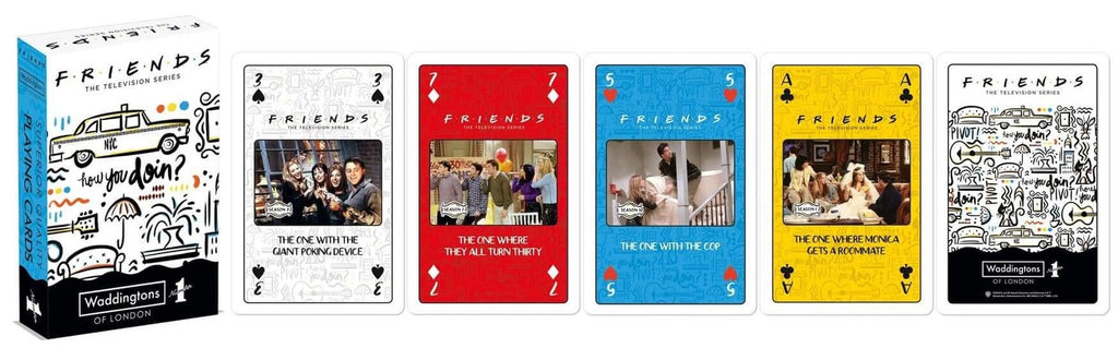 Top Trumps: Friends Playing Cards