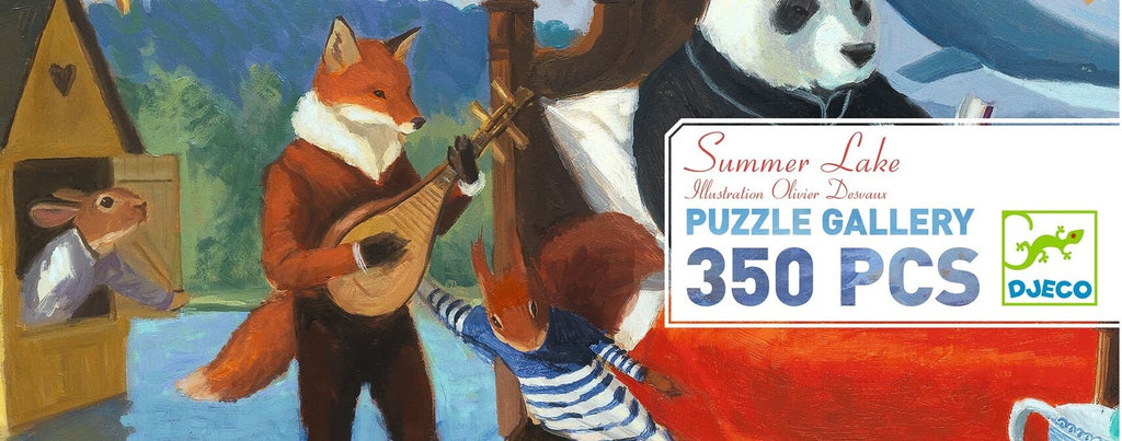 Djeco: Summer Lake Puzzle - 350pc
