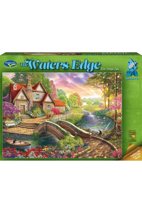 The Water's Edge: River Cottage Calm (1000pc Jigsaw)