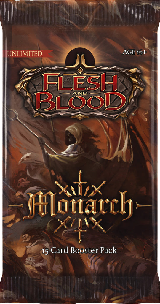 Flesh and Blood TCG: Monarch Booster Pack (Unlimited Edition)