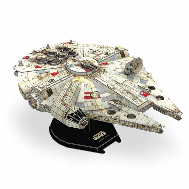 Star Wars 4D Puzzle: Millennium Falcon (216pc)