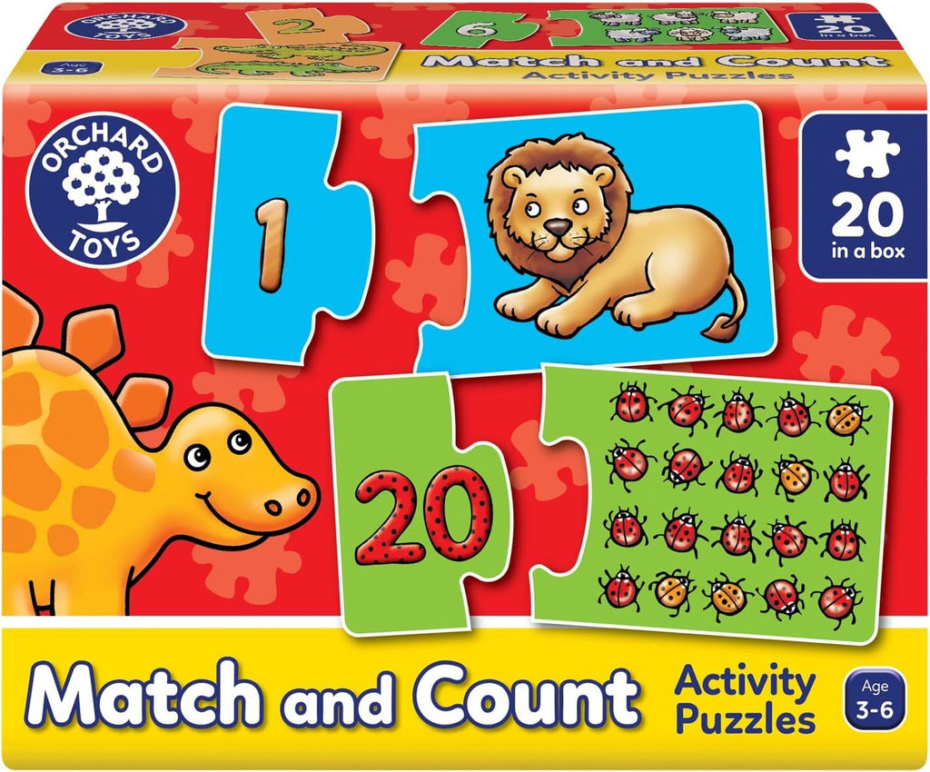 Orchard Toys: Match And Count - Jigsaw Game