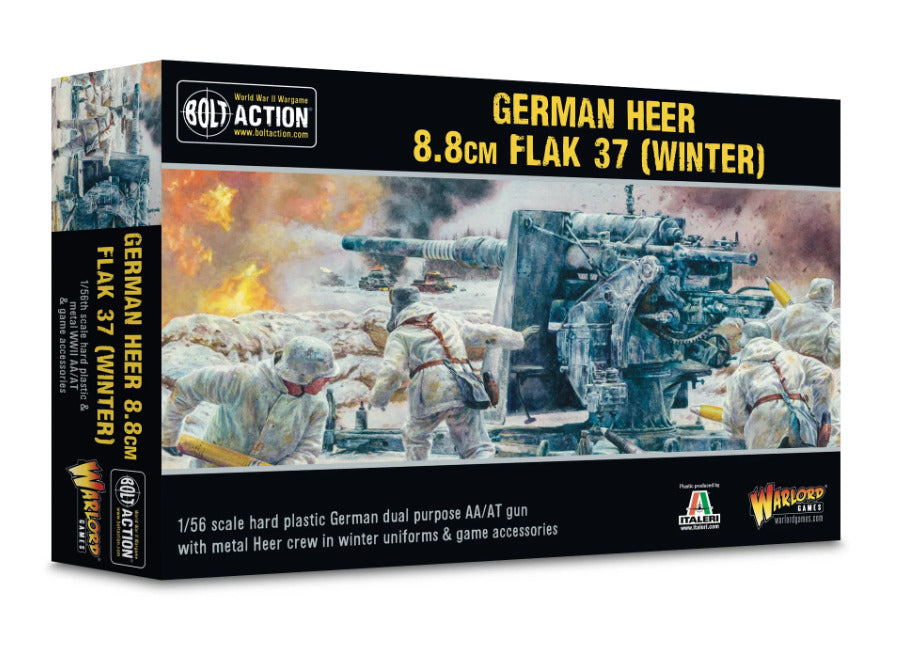 Bolt Action: German heer 8.8cm Flak 37 (Winter)