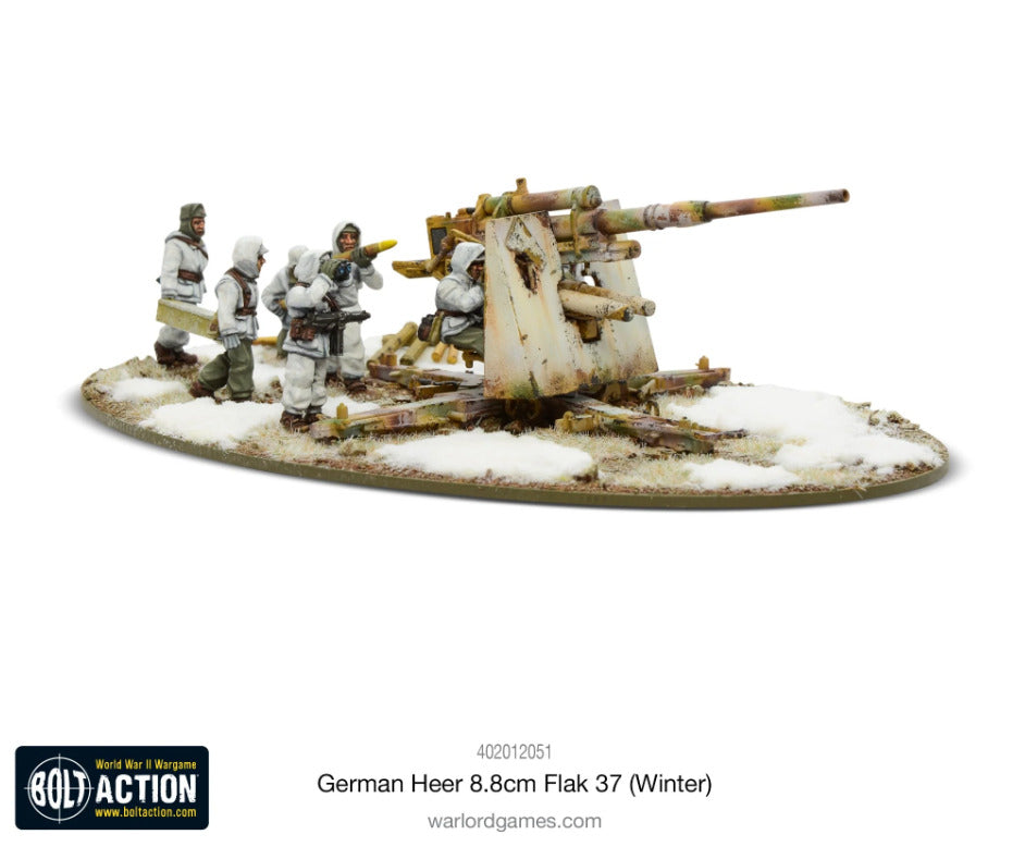 Bolt Action: German heer 8.8cm Flak 37 (Winter)