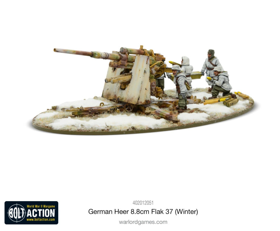 Bolt Action: German heer 8.8cm Flak 37 (Winter)