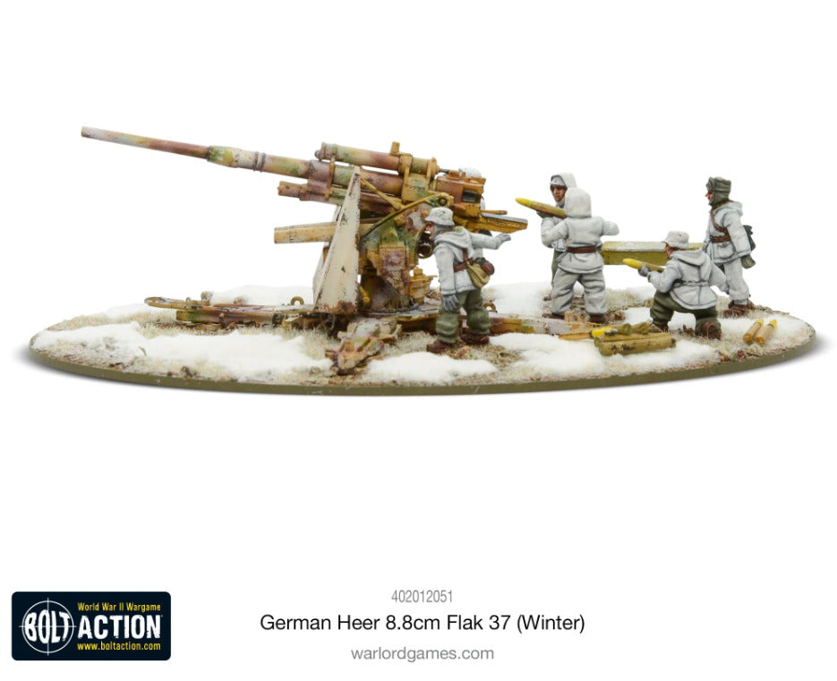 Bolt Action: German heer 8.8cm Flak 37 (Winter)