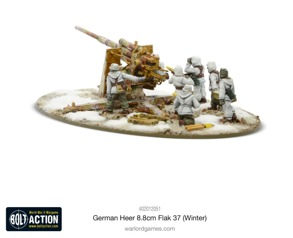 Bolt Action: German heer 8.8cm Flak 37 (Winter)