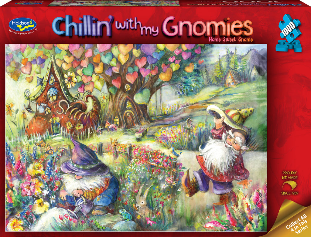 Chillin' with My Gnomies: Home Sweet Gnome (1000pc Jigsaw)