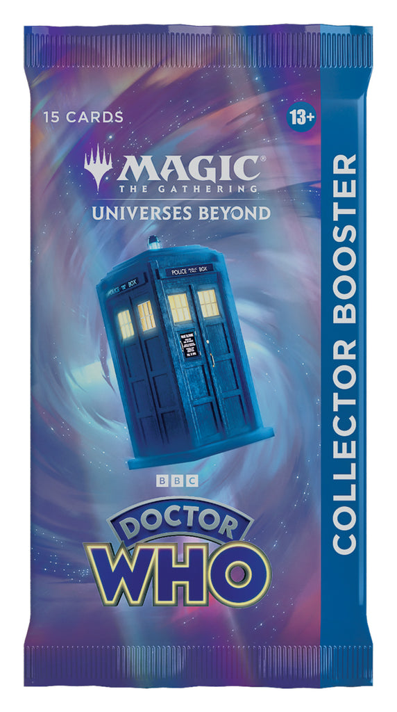Magic The Gathering: Universes Beyond: Doctor Who - Collector Booster Pack