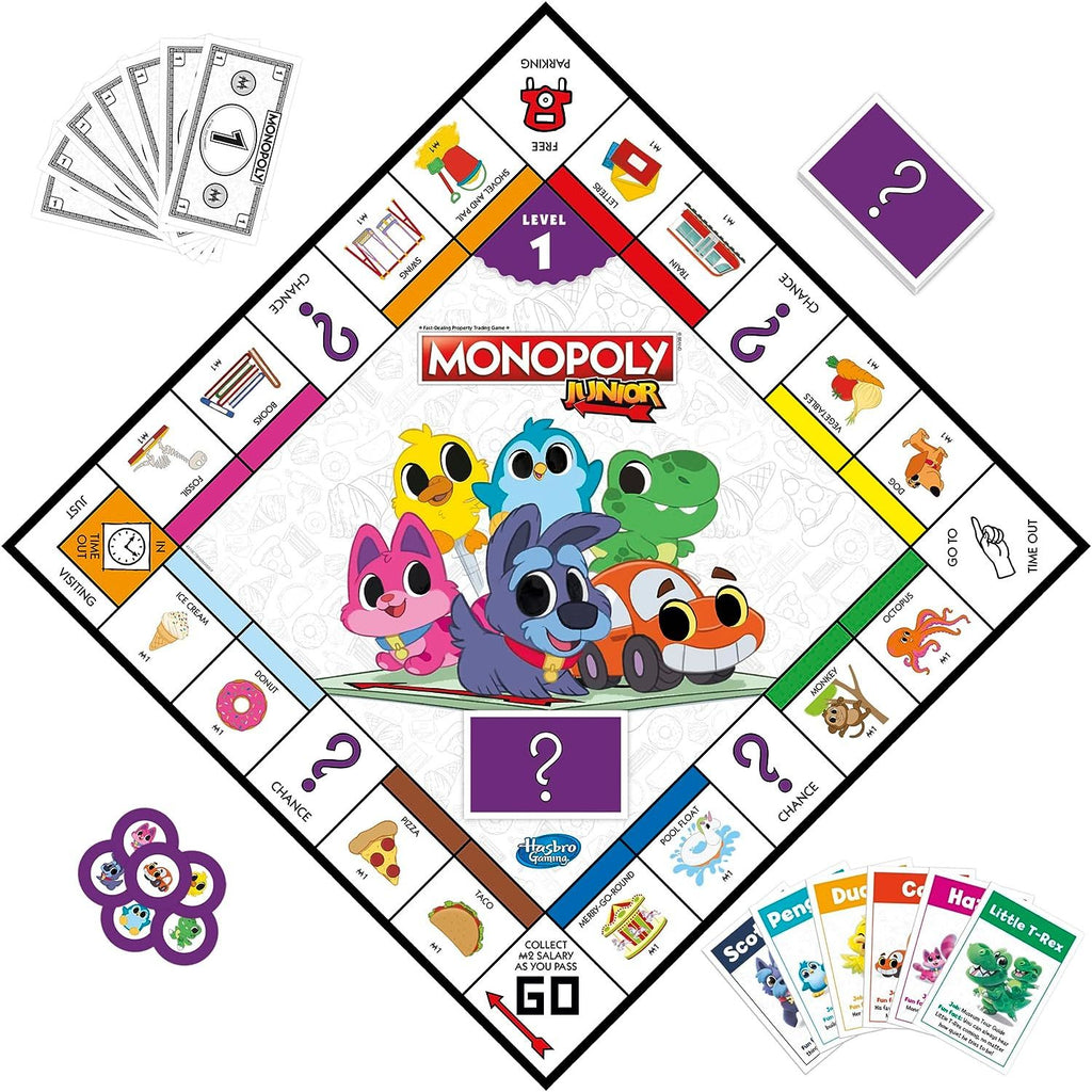 Monopoly Junior - 2 Games in 1 (Board Game)