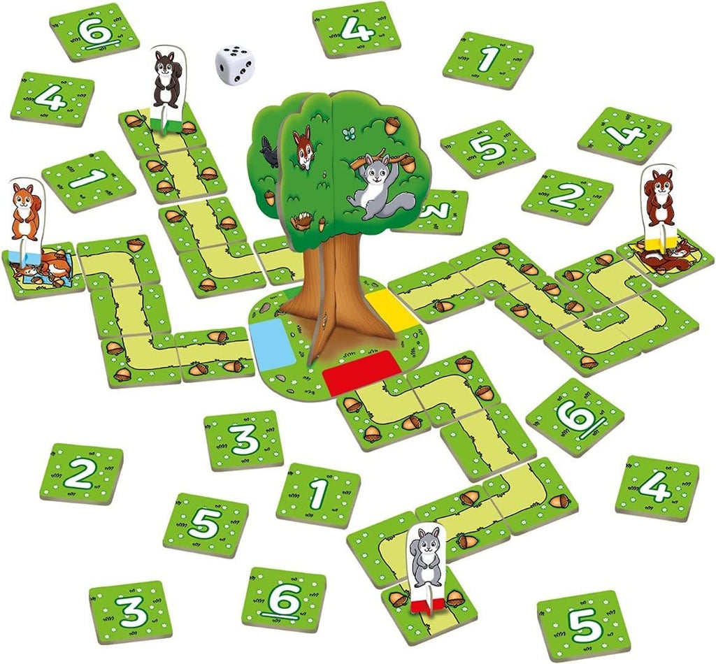 Orchard Toys: Board Game - Nutty Numbers