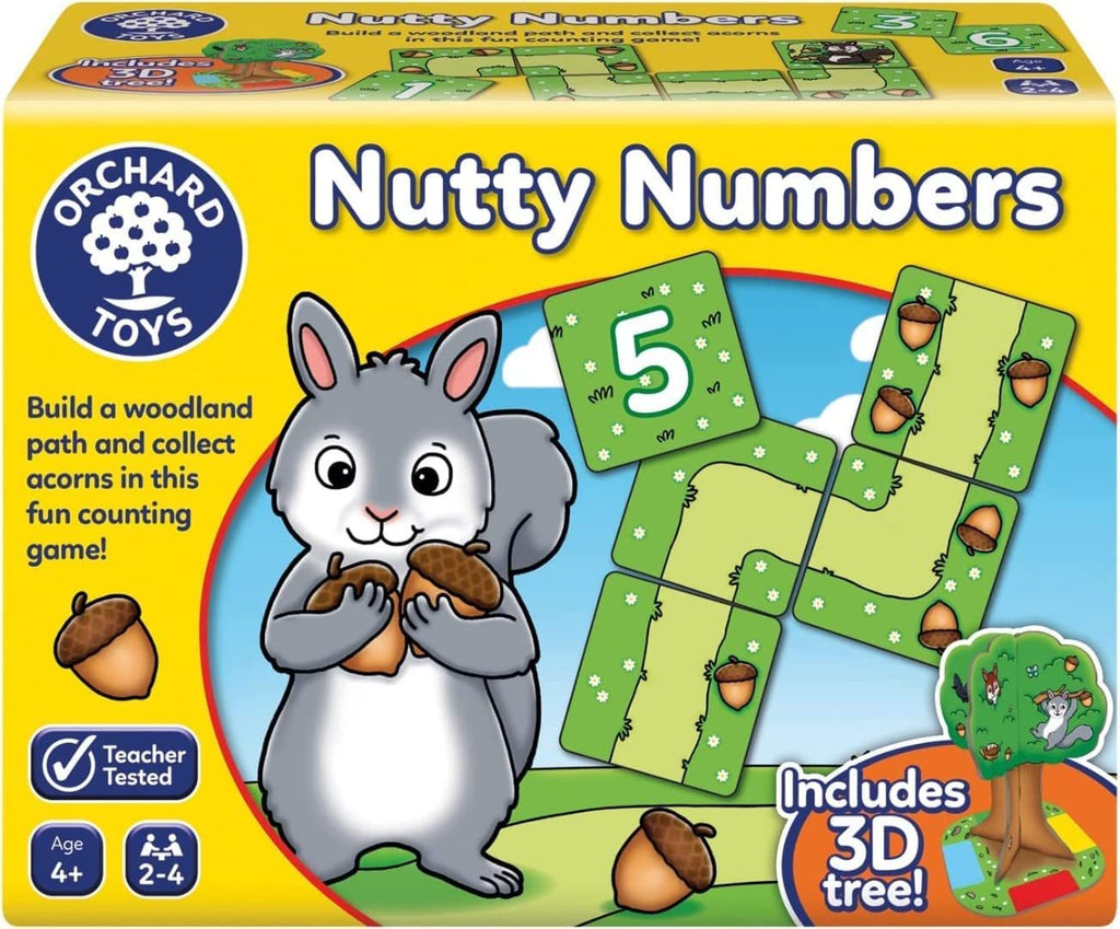 Orchard Toys: Board Game - Nutty Numbers