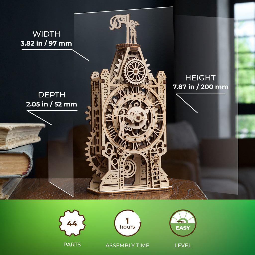 UGears: Old Clock Tower (44pc)