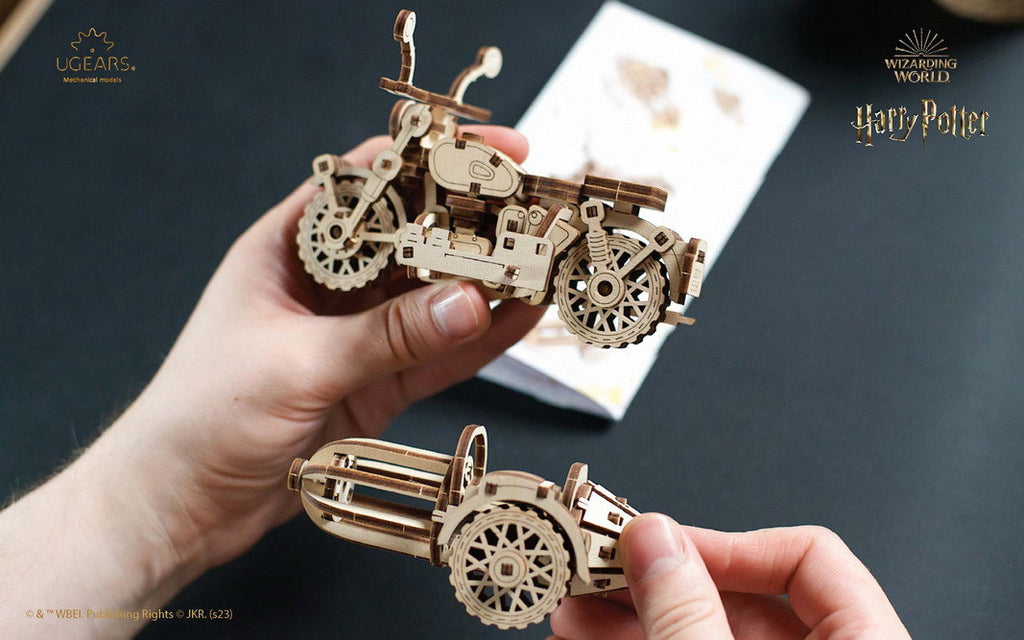 UGears Harry Potter - Hagrid's Flying Motorcycle (130pc)