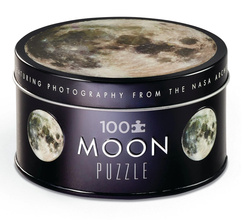 Crocodile Creek: NASA Puzzle Tin - Moon (100pc Jigsaw)