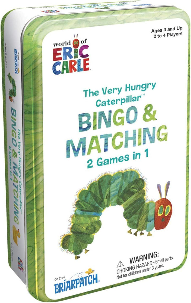 Eric Carle: The Very Hungry Caterpillar - Bingo & Matching Tin Game
