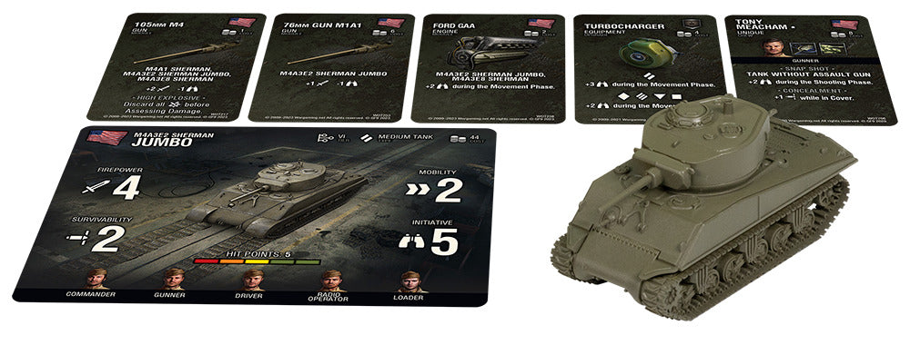 World of Tanks Expansion: American (M4A3E2 Sherman Jumbo)