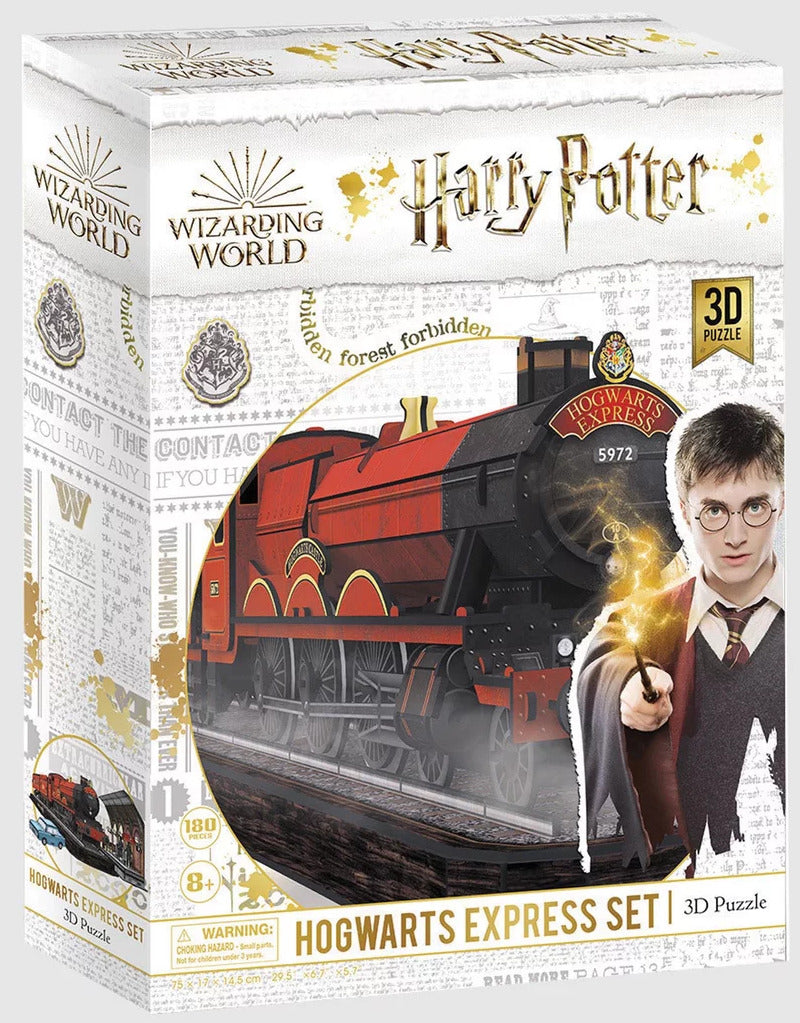 Harry Potter: 3D Paper Models - Hogwarts Express Set (180pc)