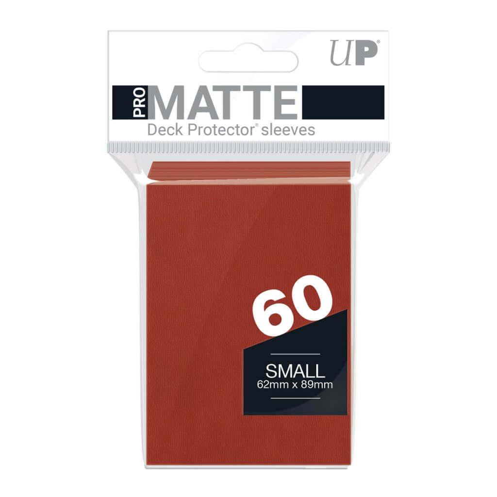 Ultra Pro: Deck Protectors Pro-Matte - Red (60pcs)