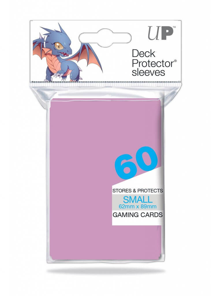 Ultra Pro: Deck Protectors - Small (60pcs) Bright Pink
