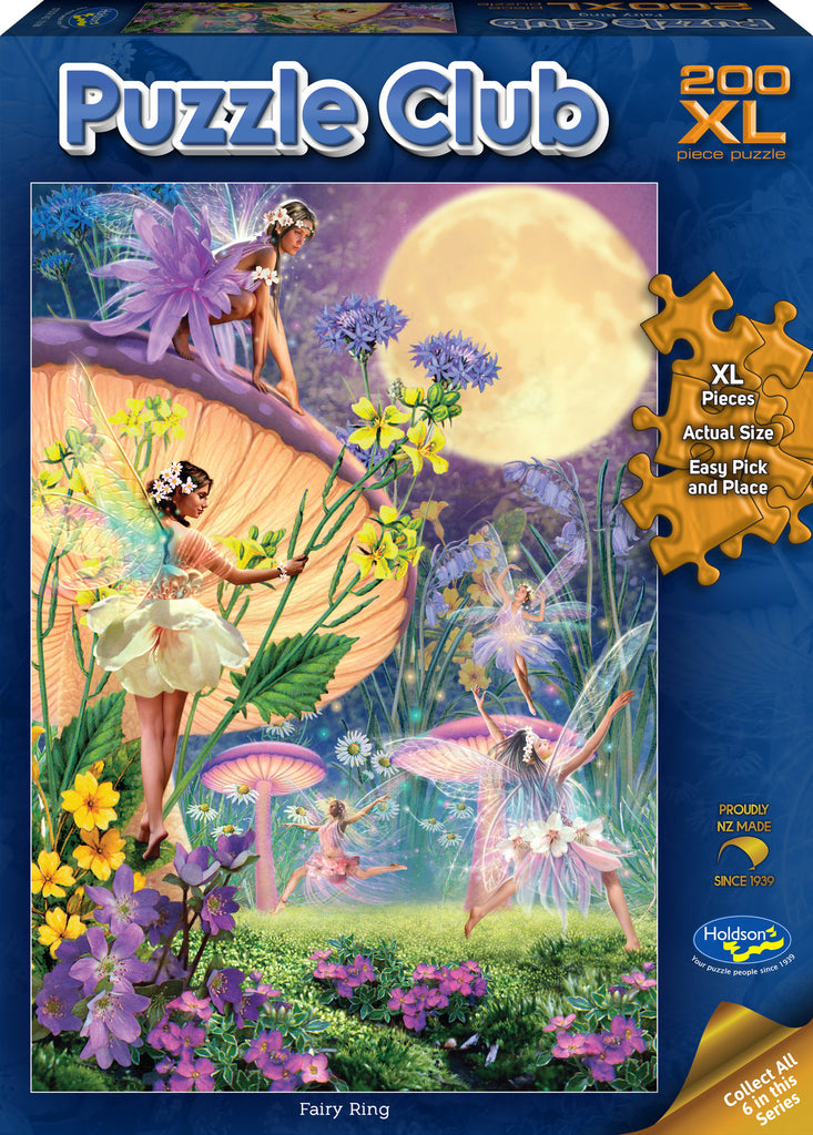 Holdson: Puzzle Club 200 XL Piece Jigsaw Puzzle - Fairy Ring (200pc)