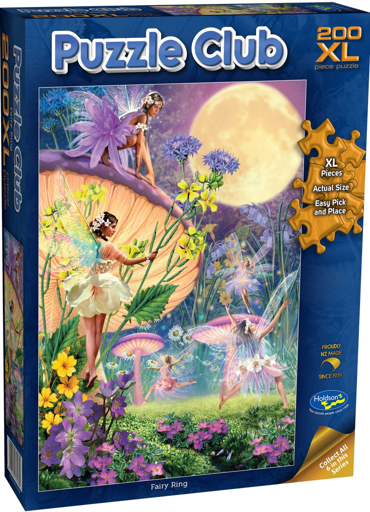 Holdson: Puzzle Club 200 XL Piece Jigsaw Puzzle - Fairy Ring (200pc)