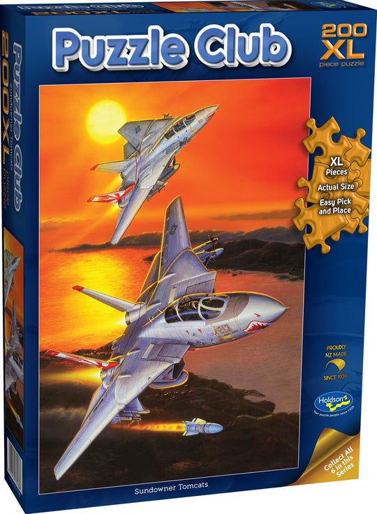Holdson: Puzzle Club 200 XL Piece Jigsaw Puzzle - Sundowner Tomcats (200pc)