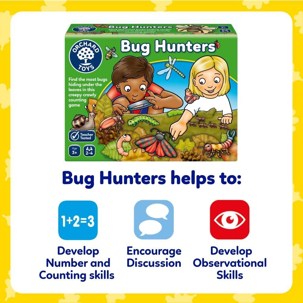 Orchard Toys: Kids Board Game - Bug Hunters