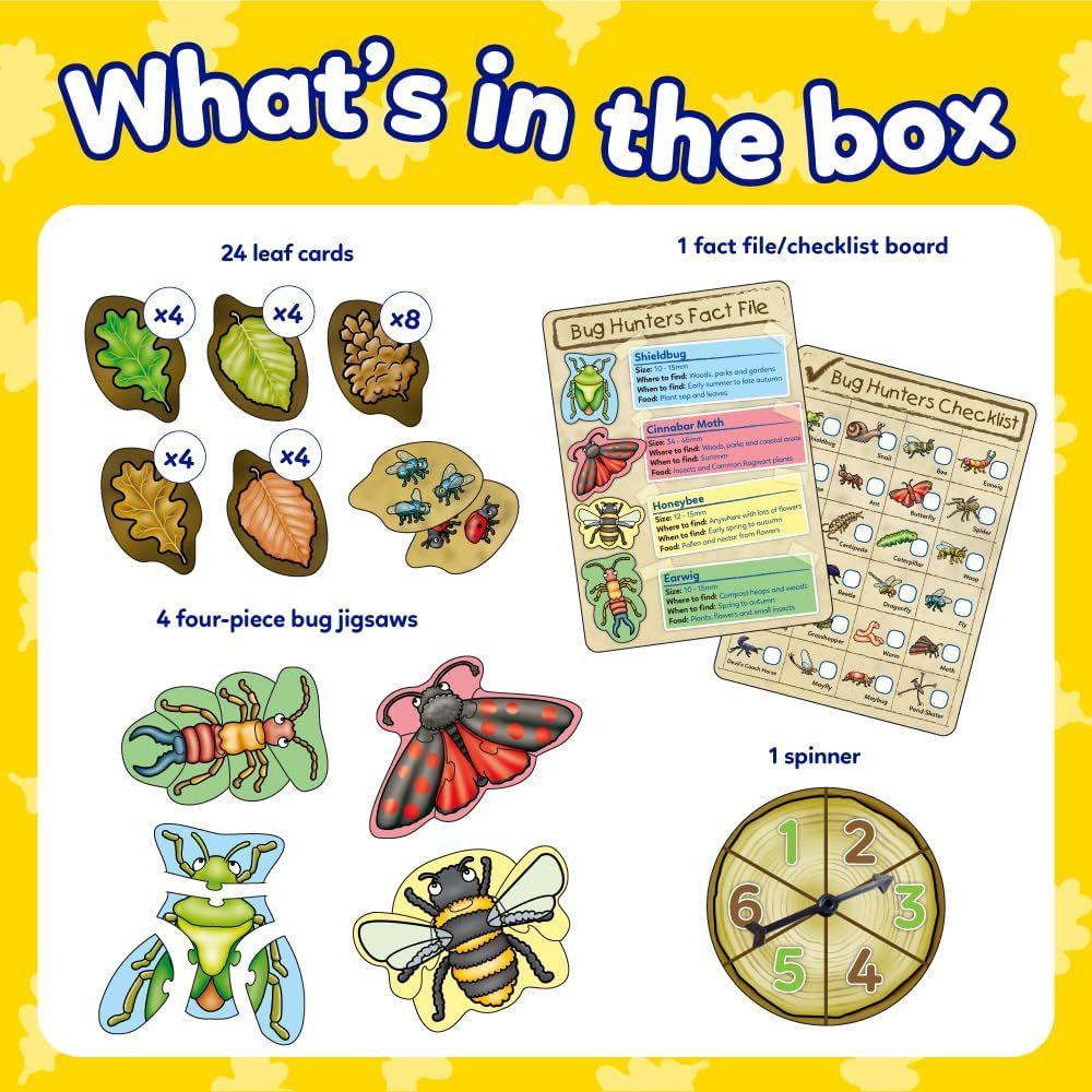 Orchard Toys: Kids Board Game - Bug Hunters