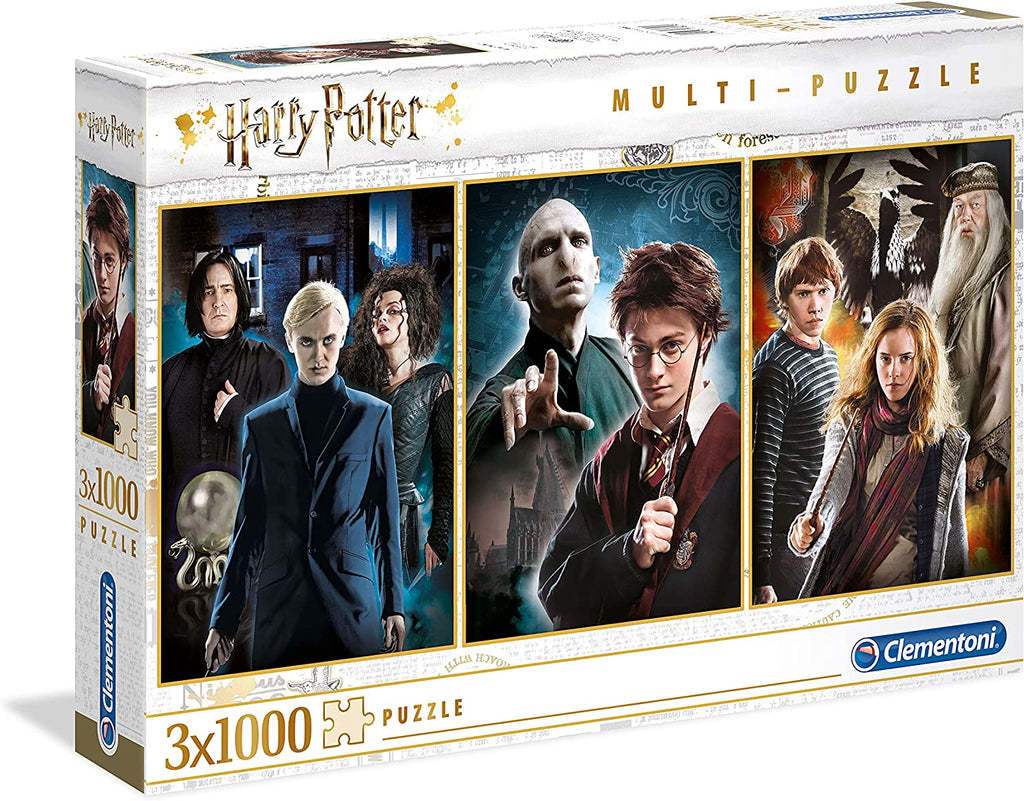 Clementoni: Harry Potter Multi Puzzles (3x1000pc Jigsaws)