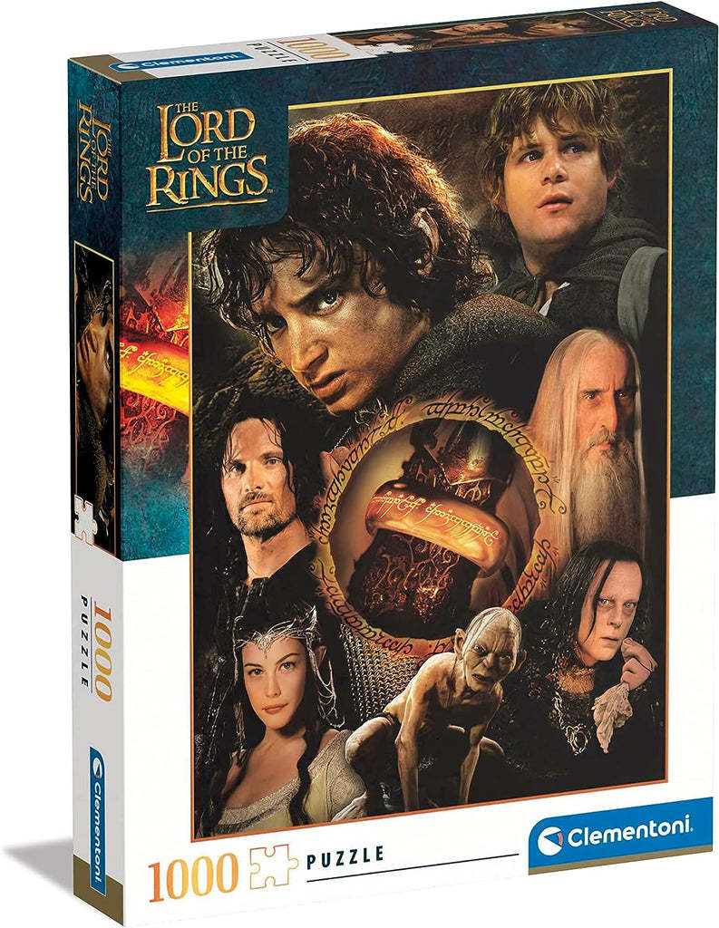 Clementoni: The Lord of the Rings Puzzle - Frodo And The Ring (1000pc Jigsaw)