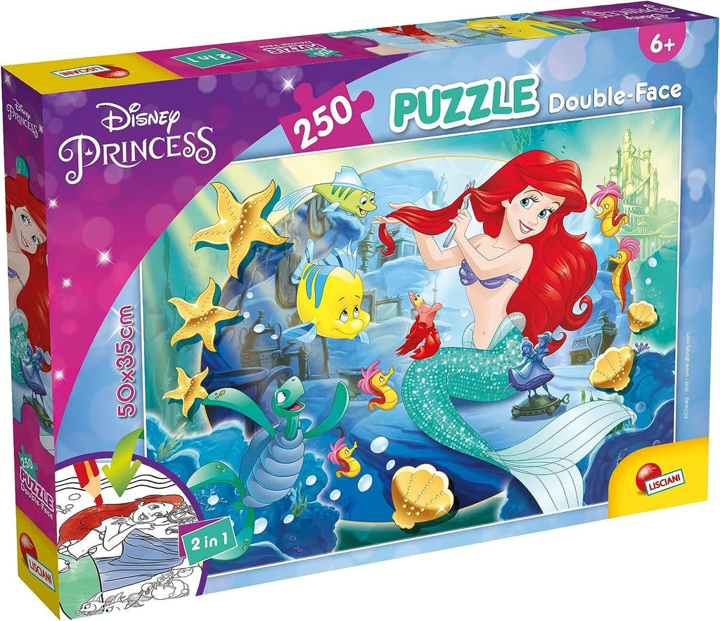 Disney: The Little Mermaid Double Sided Puzzle (250pc Jigsaw)