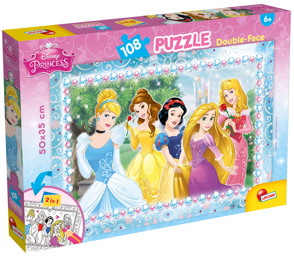 Disney: Princess Garden Double Sided Puzzle (108pc Jigsaw)