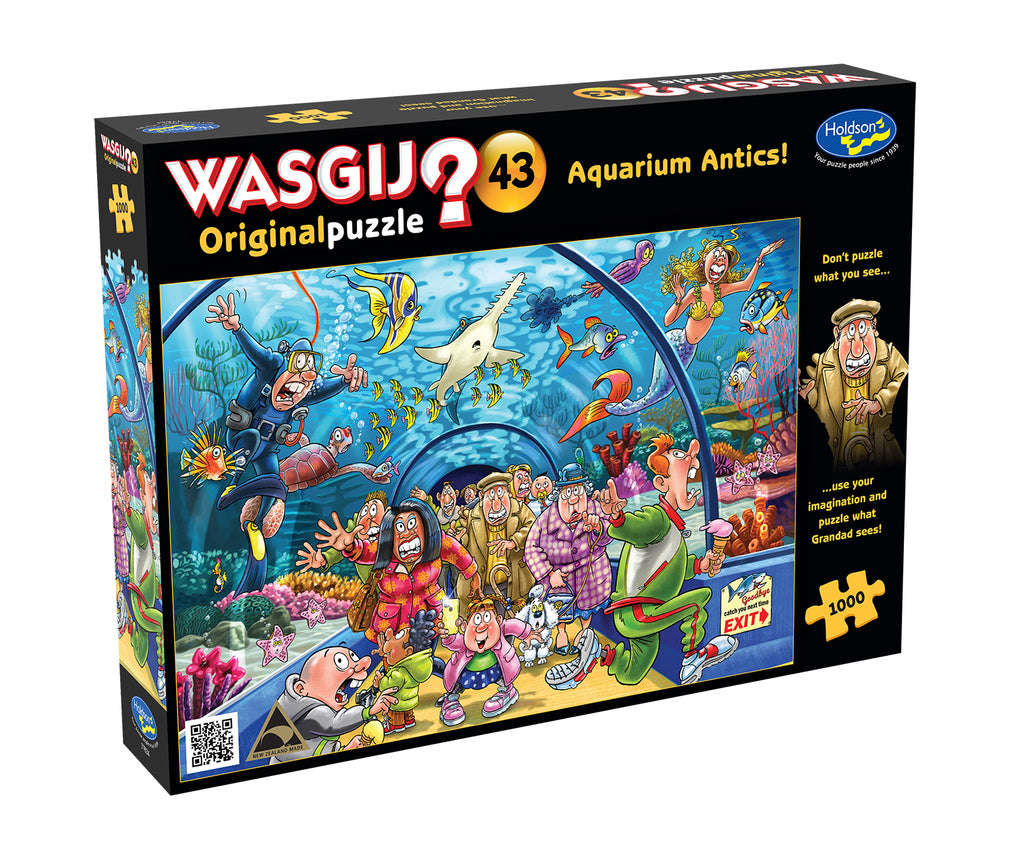 Wasgij? Original #43: Aquarium Antics! (1000pc Jigsaw)