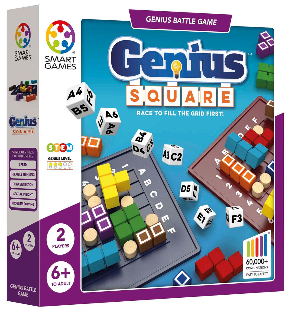 SmartGames: Genius Square, Battle Game, 2 Player