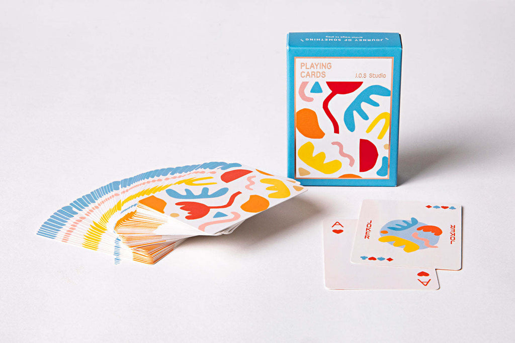 Journey Of Something: Abstract Playing Cards