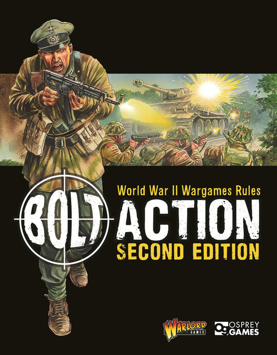 Bolt Action: World War II - Wargames Rules by Warlord Games (Hardback)