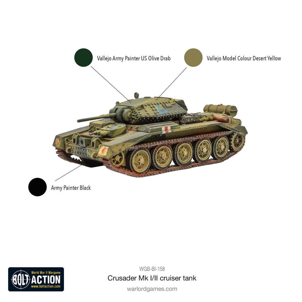 Bolt Action: British Army - Crusader MK I/II Tank