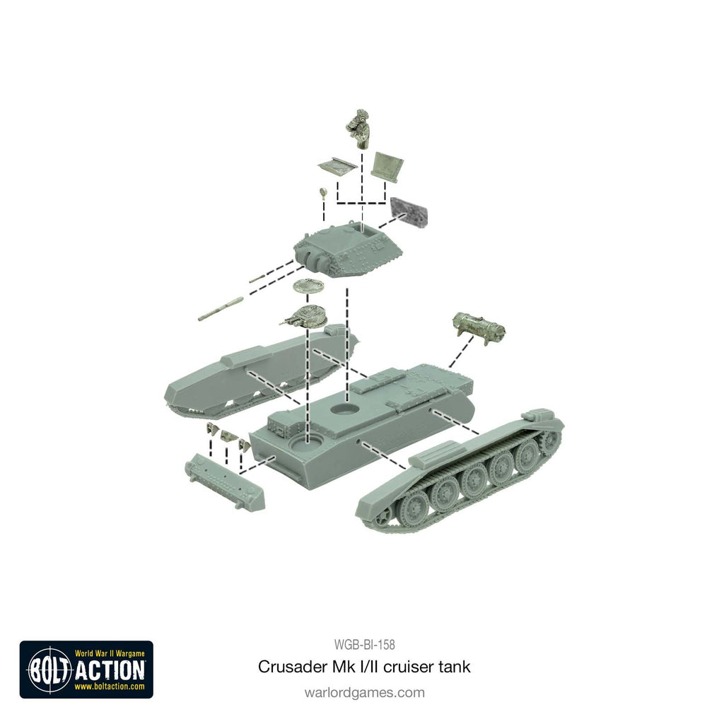 Bolt Action: British Army - Crusader MK I/II Tank