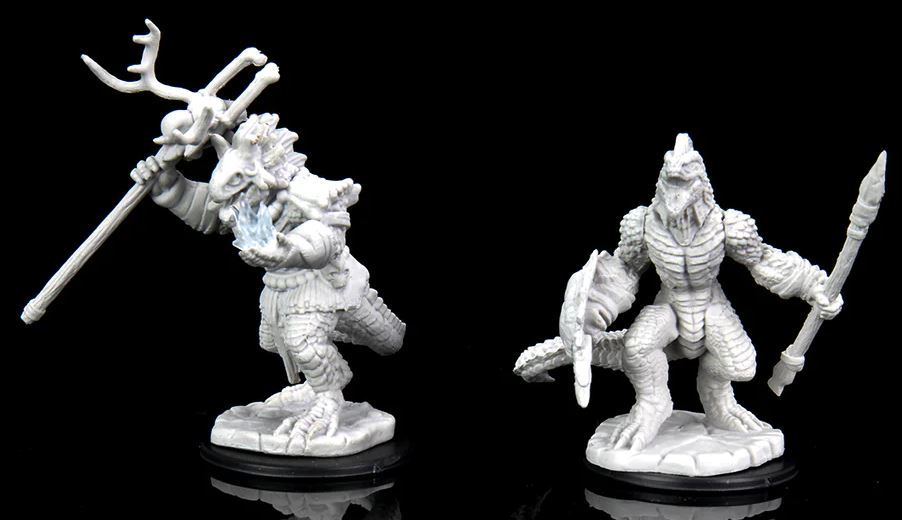 D&D Nolzur's Marvelous Miniatures - Lizardfolk & Lizardfolk Shaman