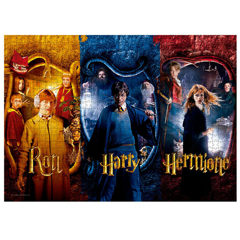 SD Toys: Harry Potter - Ron, Harry, Hermione Puzzle (1000pc Jigsaw)