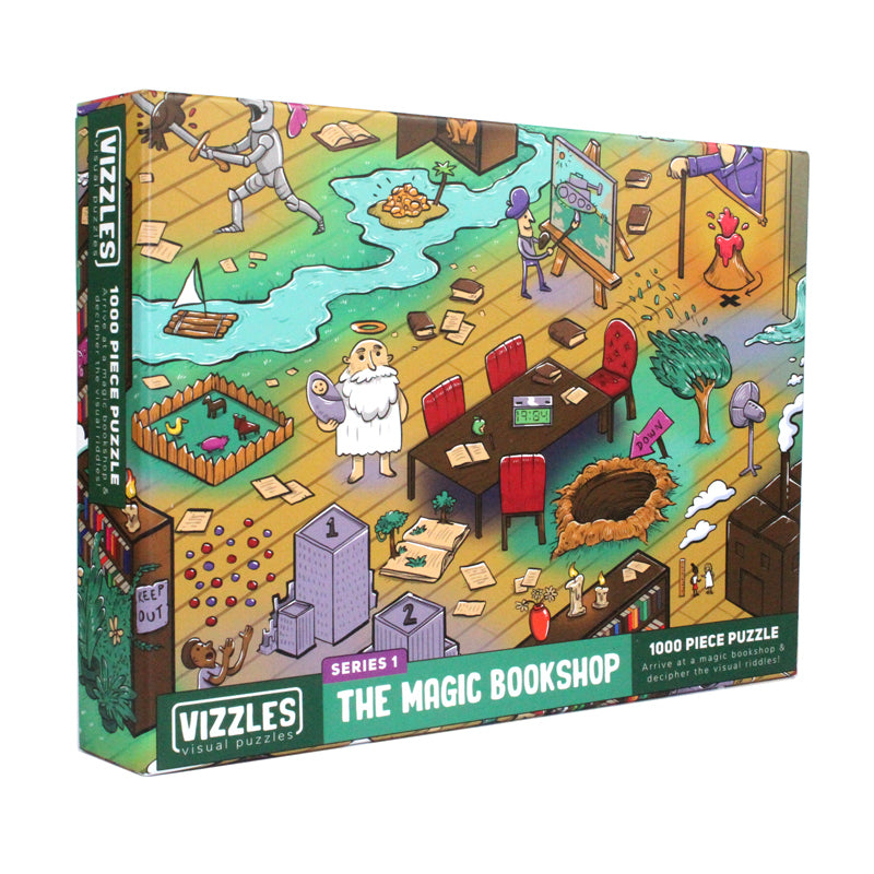 Vizzles: The Magic Bookshop (1000pc Jigsaw)