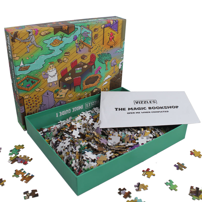 Vizzles: The Magic Bookshop (1000pc Jigsaw)