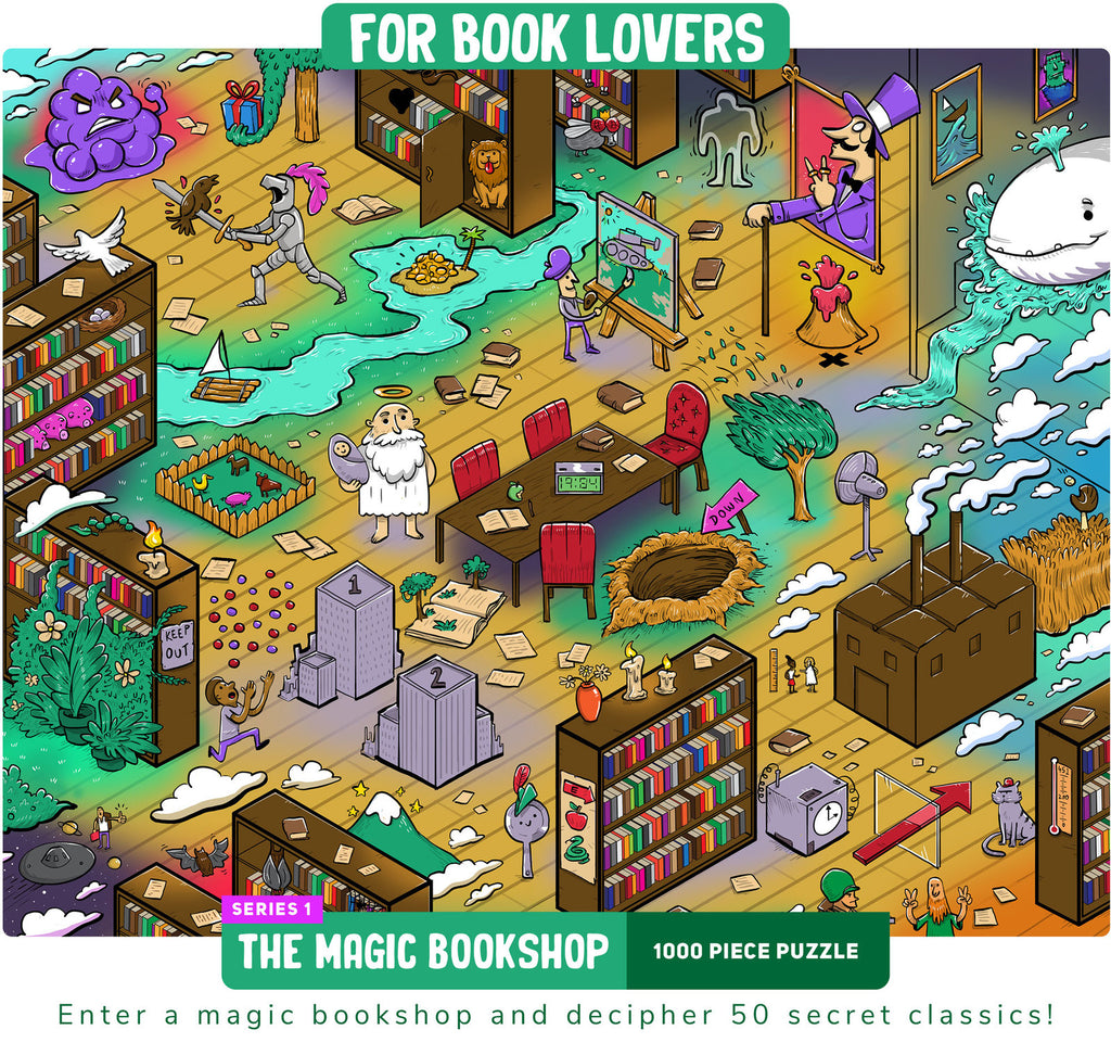 Vizzles: The Magic Bookshop (1000pc Jigsaw)