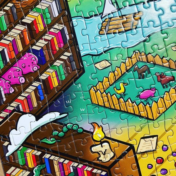 Vizzles: The Magic Bookshop (1000pc Jigsaw)