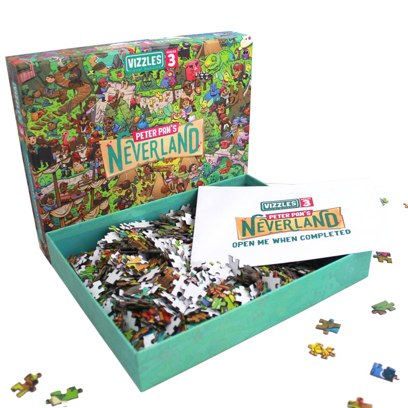 Vizzles: Peter Pan's Neverland (1000pc Jigsaw)