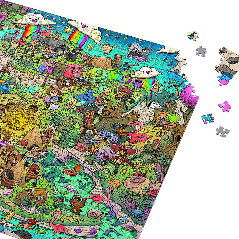 Vizzles: Peter Pan's Neverland (1000pc Jigsaw)