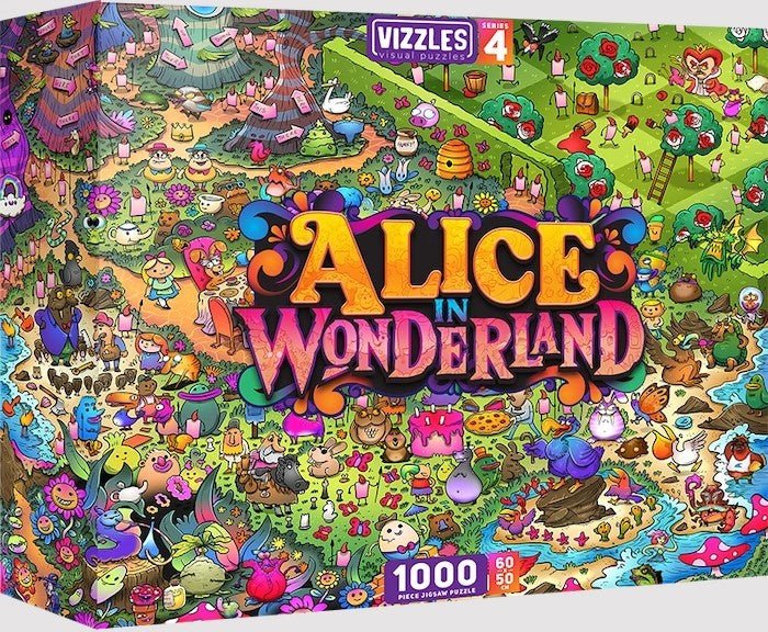 Vizzles: Alice In Wonderland (1000pc Jigsaw)